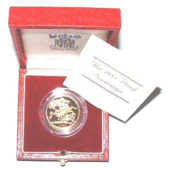 Gold Proof Sovereigns